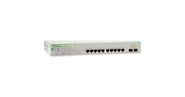 Allied Telesis AT-GS950/10PS-10 8-Port 10/100/1000t WebSmart