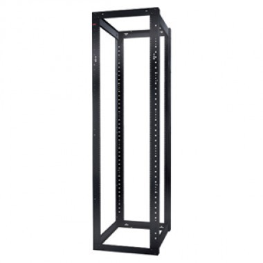 NetShelter 4 Post Open Frame Rack 44U 12-24 Threaded Holes