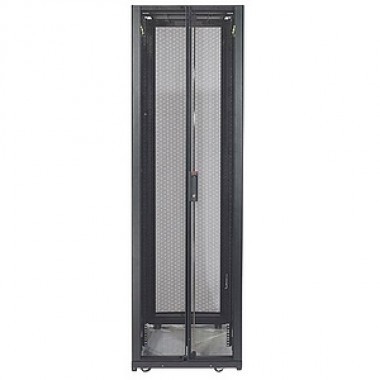 NetShelter SX Enclosure 48U 600mmx1070mmd Includes Sides Black