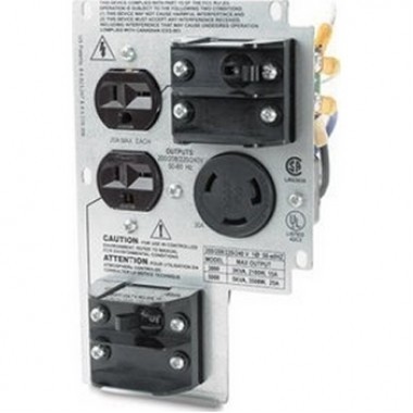 Smart-UPS RT 208V 3/5/6kva Backplate Kit with 2x 6-20r 1x L6-30r