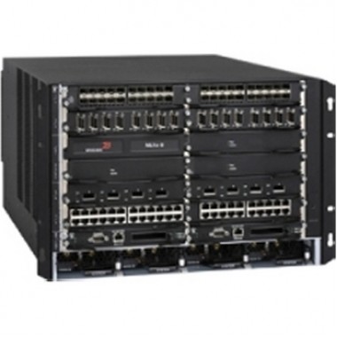 NetIron MLX-8 Multi-Service IP/MPLS Aggregation Switching Router