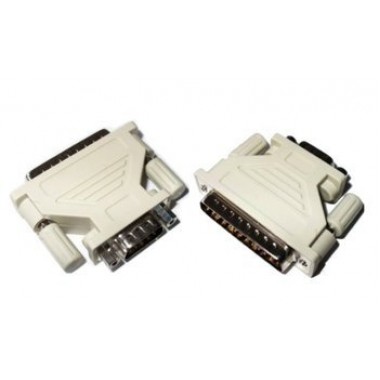 DB9M / DB25-Male Modem Adapter