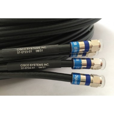 Double Black Coax Cables