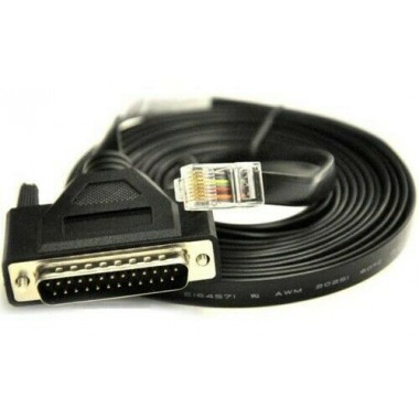 Modem Console Cable DB25 to RJ45