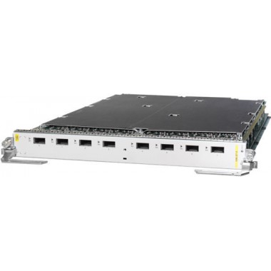 8-Port 10-Gigabit Ethernet Medium Queue Oversubscribed Line Card, Requires XFPs