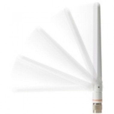 Aironet 2.4GHz 2dBi and 5GHz 4dBi Dipole Antenna RP-TNC White