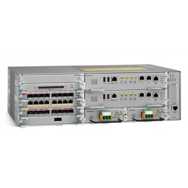 ASR 903 3RU 6-Slot Interface Module Gigabit Ethernet 2RSP Slot 2GB Base Chassis, Empty, No Modules