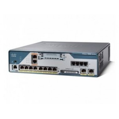 1861 Router 8 Ethernet Ports, 4 FXO ports, 4 FXS ports