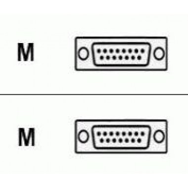 DSX1 to CSU DB-15 THRU Cable