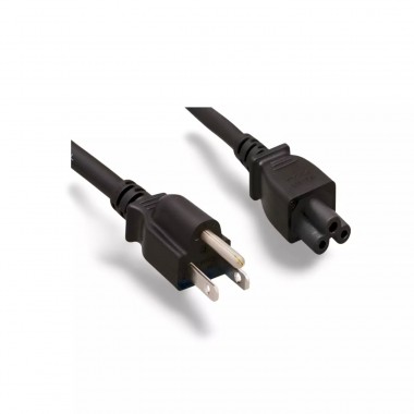 AC Standard Power Cord, Type 5-16P to Type C5, US, 6 Foot, US Standard Male to Mickey Mouse