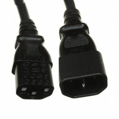 Cabinet Jumper Power Cord 250 VAC 16A C14-C13 Connectors