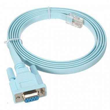 6 Ft Cisco Serial Console DB9 Female to RJ45 Male