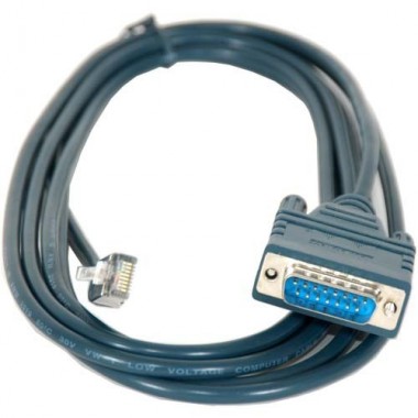 DB-15 to RJ-48C for Connecting AS5200 E1 Network Terminal