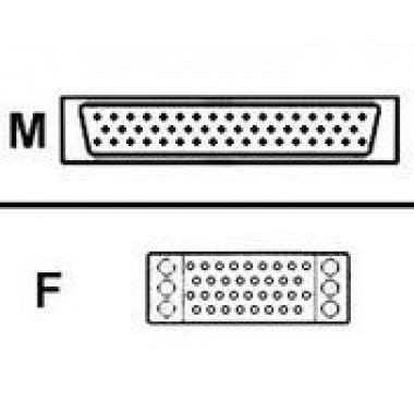 V.35 Cable, DCE, Female 10 FT