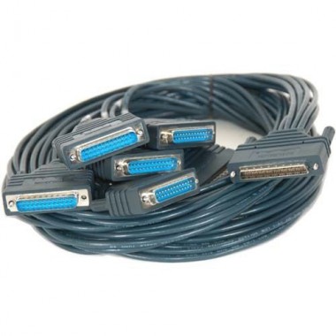 Octal Cable with Male DB25 Connectors