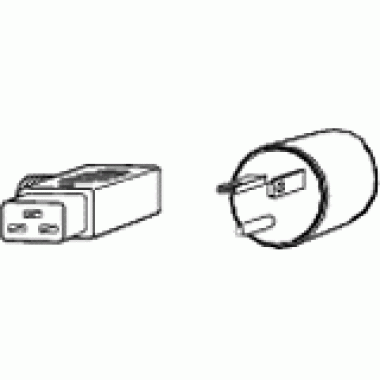 Cisco Catalyst 4500 NEMA-6-20 to IEC-C19 13FT US Standard Power Cord