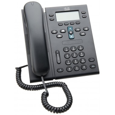 Unified IP Phone 6945, Charcoal, Slimline Handset, VoIP