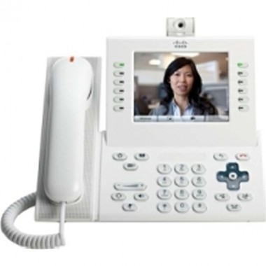 Unified 9971 IP Phone A White Slim Headset with Camera IP