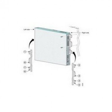 Universal Locking Wallmount Kit -790 Wall Mount