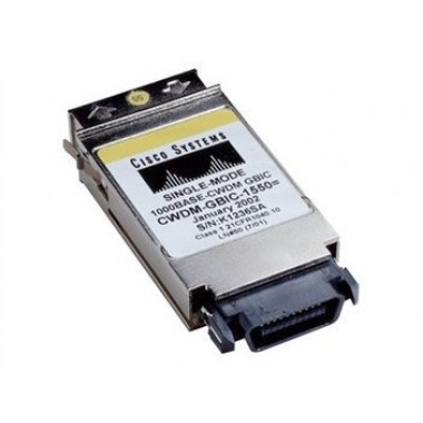 Cisco 1000BASE-CWDM 1550-NM GBIC Single Mode Only