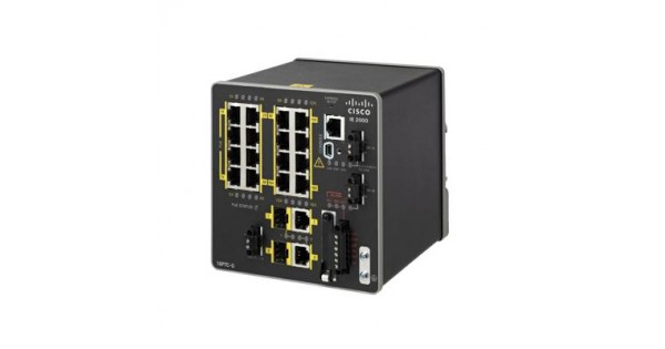 Cisco IE-2000-16PTC-G-NX PoE on LAN Base with 1588 NAT & CC GE Ethernet ...