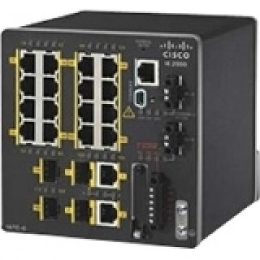 IE 2000 16-Port Fe+ 2-Port SFP+ 2-Port FE Combo Uplink Base Switch