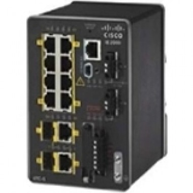 Industrial Ethernet 2000 8-Port FE Plus 2-Port Combo Uplink Base Sw