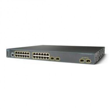 Catalyst 3750 Metro Series Switch 24 10/100+2SFP+2SFP ES Prt