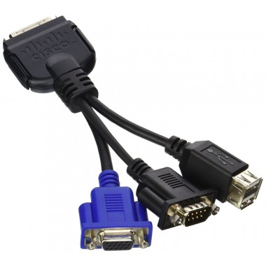 KVM Cable Adapter Dongle for B-Series, DB9, VGA and 2x USB Ports