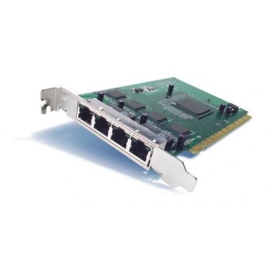 PIX 66-MHz 4-Port 10/100 Fast Ethernet Card