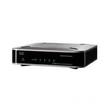 SD2005 Desktop Ethernet Switch, 5-Port, 10/100/1000 Gigabit, Unmanaged