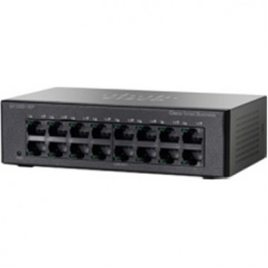 SF100D-16P 16-Port 10/100 8-Port PoE Desktop Switch Ethernet