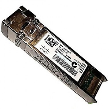 10GBase-LR SFP+ transceiver module for SMF, 1310-nm wavelength, LC duplex connector, extended temperature range