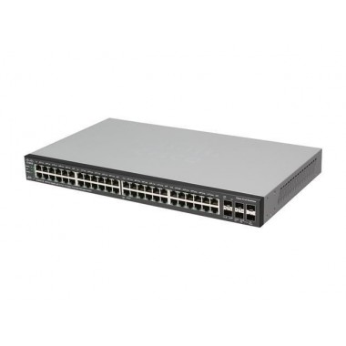 SG500X-48 48-Port Gigabit with 4-Port 10-Gigabit Stackable Managed Switch Layer 3