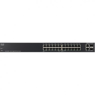 SG200-26P 24-Port 10/100/1000, PoE, 2 Combo Mini-GBIC Ethernet Switch