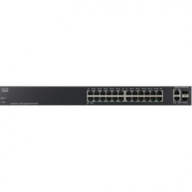 SG200-26 24-Port 10/100/1000, 2 Combo Mini-GBIC Ethernet Switch