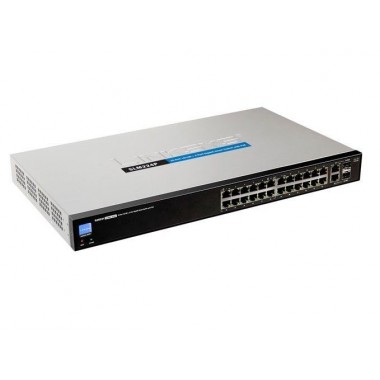 Linksys 24-port Gigabit Smart Ethernet Switch with PoE