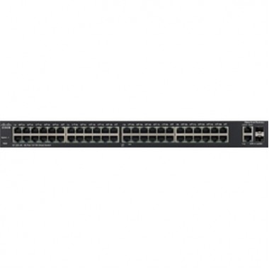 SF200-48 48-Port 10/100; 2 Combo Mini-GBIC Ethernet Switch