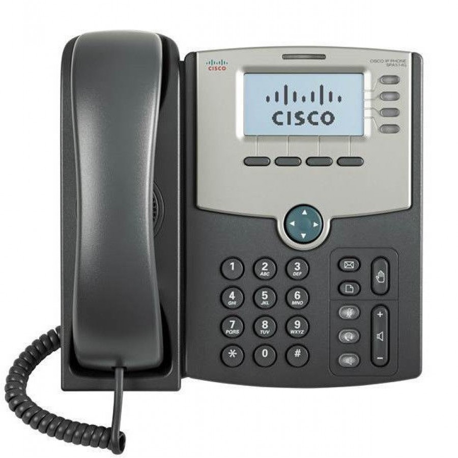 Cisco SPA514G 4-Line IP Phone with 2-Port Gigabit Ethernet Switch PoE and  LCD Display