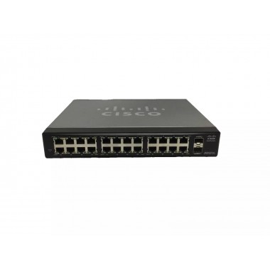 SR2024C Compact Ethernet Switch 24-Port 10/100/1000 Gigabit Network Unmanaged Switch