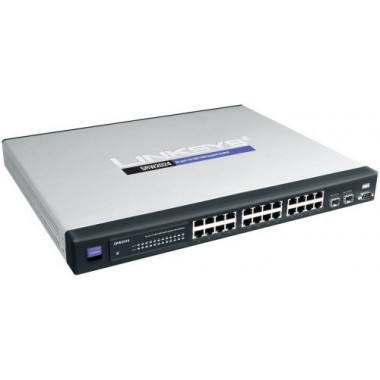 24-Port WebView Gigabit Ethernet Switch with PoE