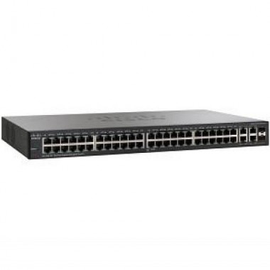 SG300-52 50-Port 10/100/1000 2-Port Combo Mini-GBIC Managed Gigabit Ethernet Switch