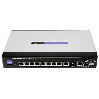 8-Port WebView Fast Ethernet Switch with PoE