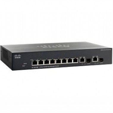 Sf 302-08p 8-Port 10/100 PoE Managed Switch with Gigabit Uplinks