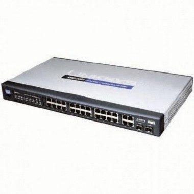 SF300-24 24-Port 10/100-Managed Switch with Gbit Ethernet