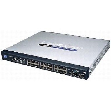 24-Port WebView Gigabit Ethernet Switch with PoE