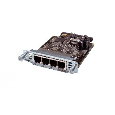 4-Port High-Density FXS/DID Analog Voice Interface Card (VIC)