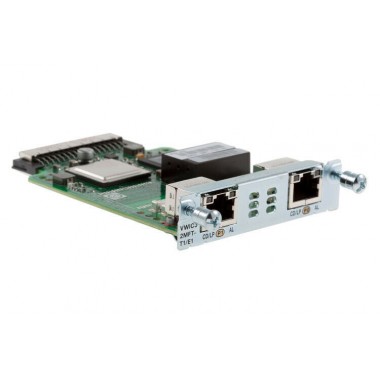 2-Port 3rd Generation Multiflex Trunk Voice/WAN Interface T1/E1 WAN Module