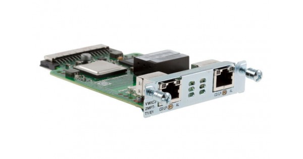 Cisco Vwic3-2mft-t1 E1 2-port 3rd Generation Multiflex Trunk Voice Wan 