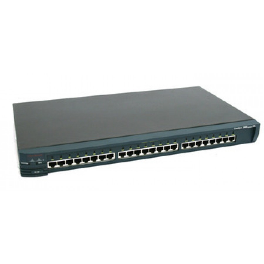 Cisco WS-C2924-XL-EN 24-Port 10/100 RJ45 Remote Switch, No ISL, Enterprise  Edition